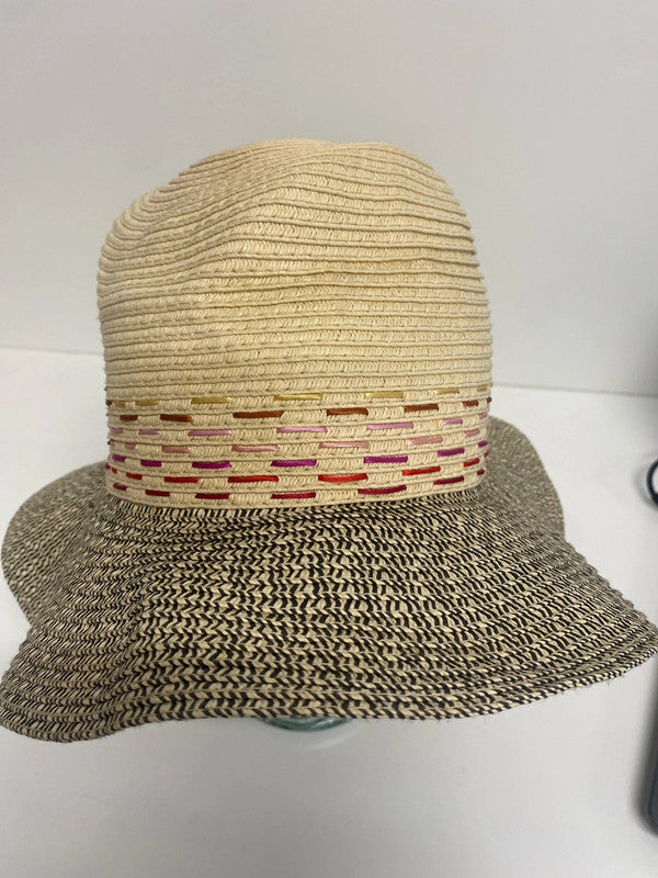 Fabulous Accesorize straw boho summer hat One size GM143