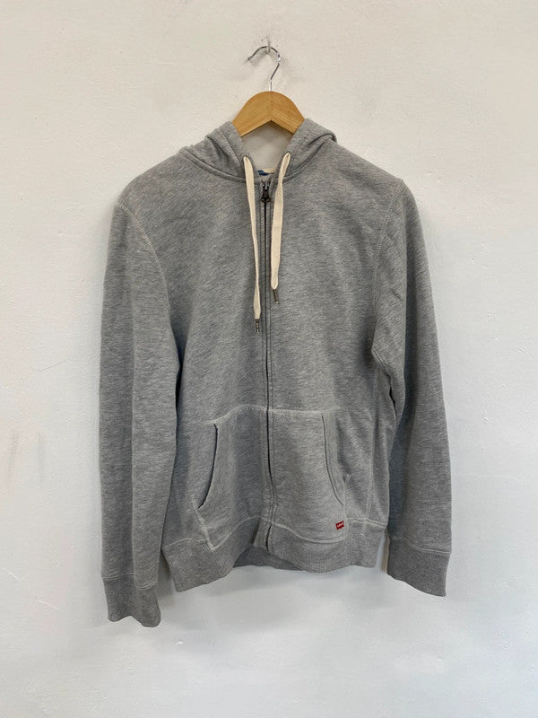 Fabulous Levi’s Men’s Zip through Grey hoodie UkS ZB458