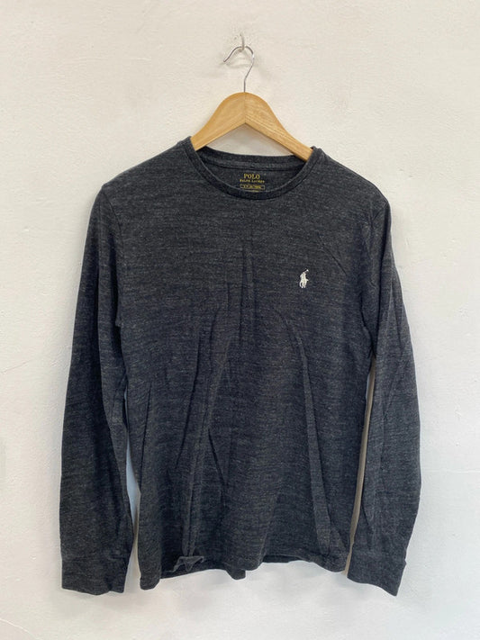 Fabulous Men’s Polo Ralph Lauren Classic long sleeve Tee Grey Marl UKS KB458