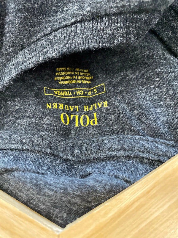 Fabulous Men’s Polo Ralph Lauren Classic long sleeve Tee Grey Marl UKS KB458