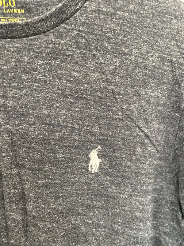 Fabulous Men’s Polo Ralph Lauren Classic long sleeve Tee Grey Marl UKS KB458