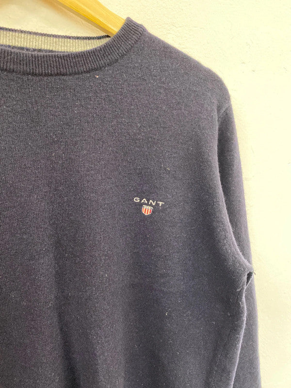 Fabulous Men’s Cashmere Wool Blend Gant jumper UkS ZB458