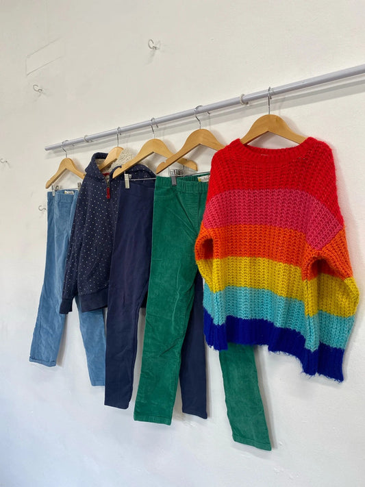 Fabulous colourful girls Fun bundle age 9-11 Mini Boden #26 SW461