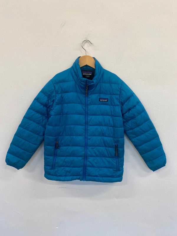 Fabulous Berghaus down Puffer Jacket Age 7-8 Light Blue teal SW461