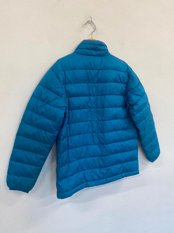 Fabulous Berghaus down Puffer Jacket Age 7-8 Light Blue teal SW461