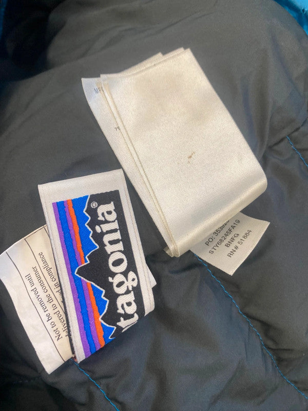 Fabulous Berghaus down Puffer Jacket Age 7-8 Light Blue teal SW461