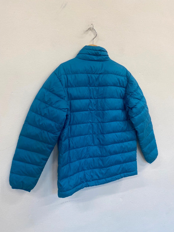 Fabulous Berghaus down Puffer Jacket Age 7-8 Light Blue teal SW461