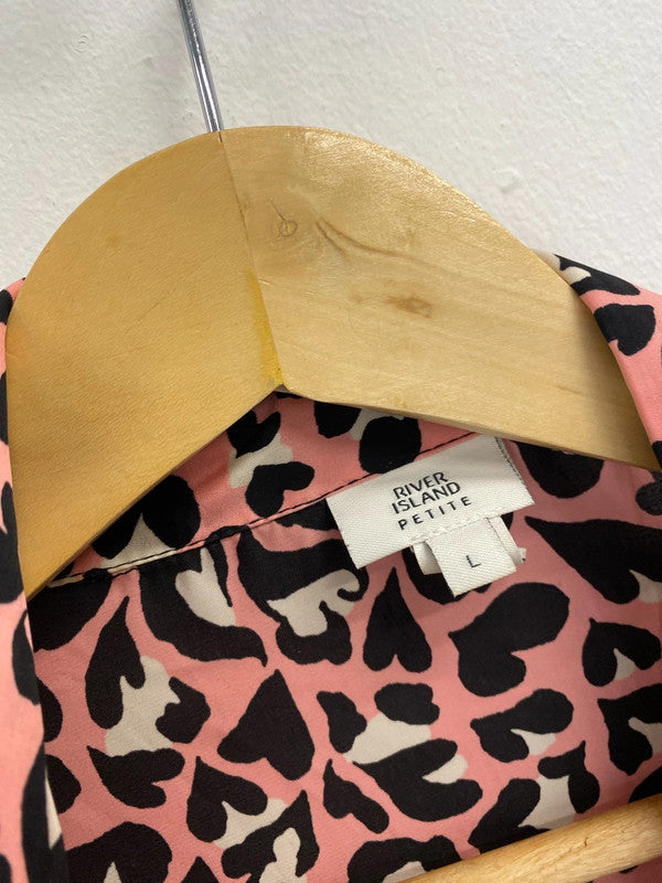 Gorgeous bundle pattern blouses leopard autumn simply be river island UK 12 #11 LF001