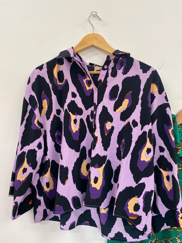 Fabulous trio of Fun & Chic patterned blouses Asos & F&F Uk14 #13 LF001