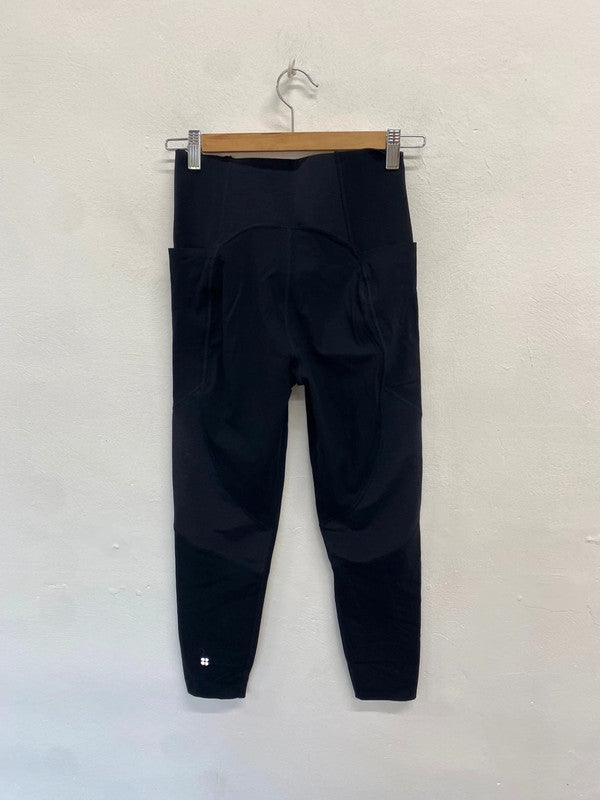 Fabulous Sweaty Betty power Leggings UK M Black JF463
