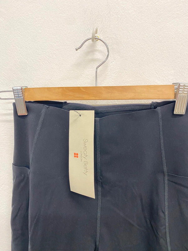 Fabulous Sweaty Betty power Leggings UK M Black JF463