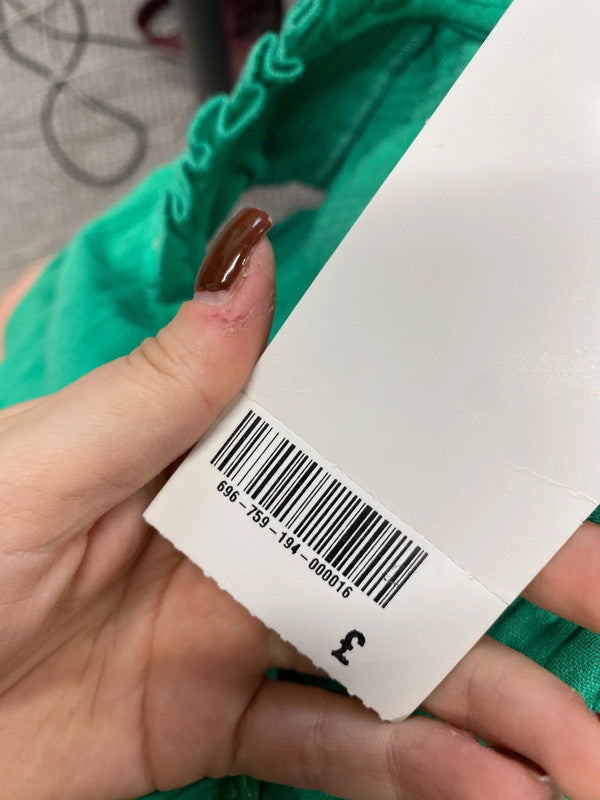 Gorgeous jd Williams green smock midi dress UK 20 CC001