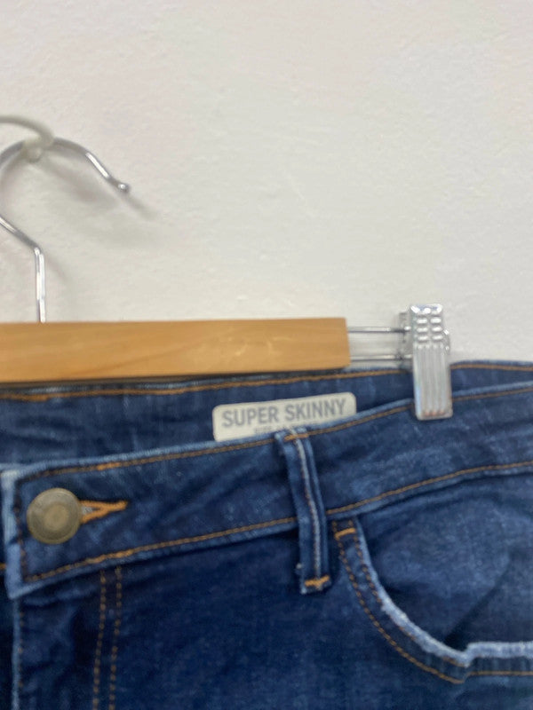 Fabulous m&S Super skinny lightly distressed Uk18 Short Jeans Classic CC001