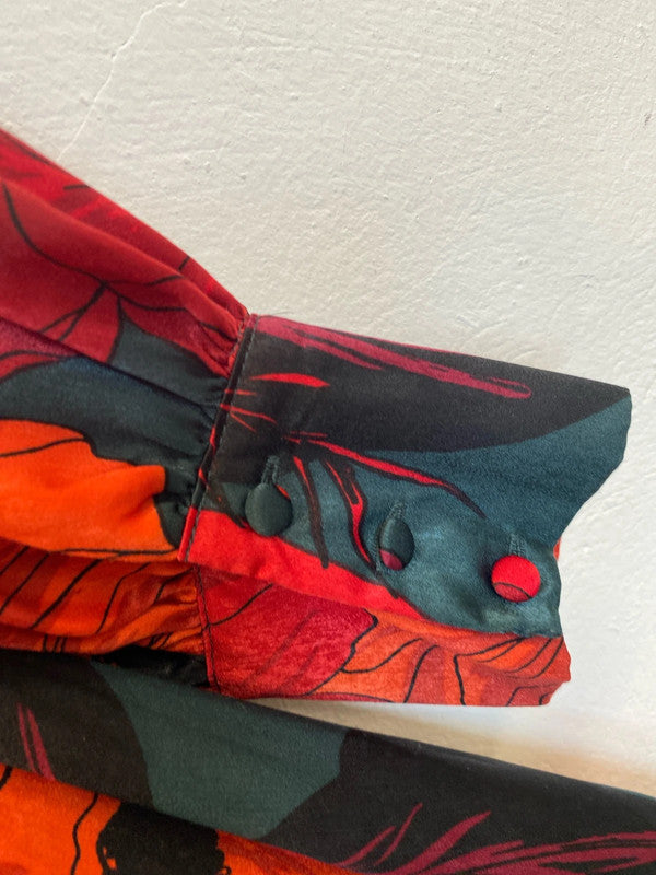 Fabulous Floral Super chic slink Midi dress Uk16 autumnal The Collection EP468