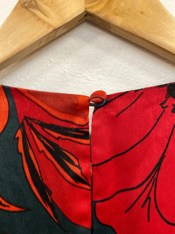 Fabulous Floral Super chic slink Midi dress Uk16 autumnal The Collection EP468