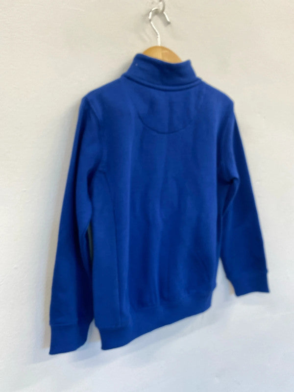 Fabulous Lyle & Scott Junior zip up top Blue Age 6/7 LK469