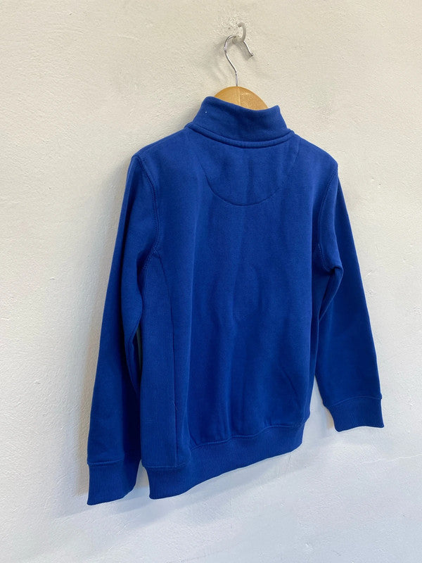 Fabulous Lyle & Scott Junior zip up top Blue Age 6/7 LK469