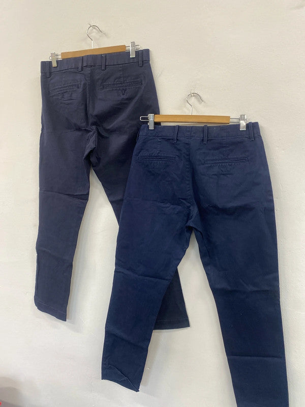 Fabulous Gap chinos duo W30 L30 navy classic yatchy #50 KH001