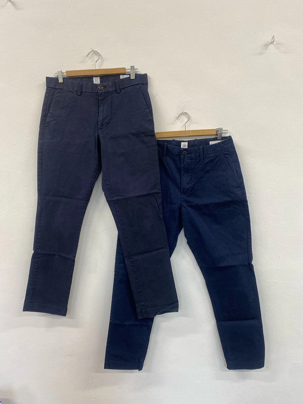 Fabulous Gap chinos duo W30 L30 navy classic yatchy #50 KH001