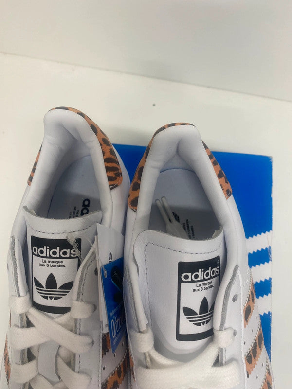Fabulous Superstar Adidas Leopard Uk4 New classics LB010