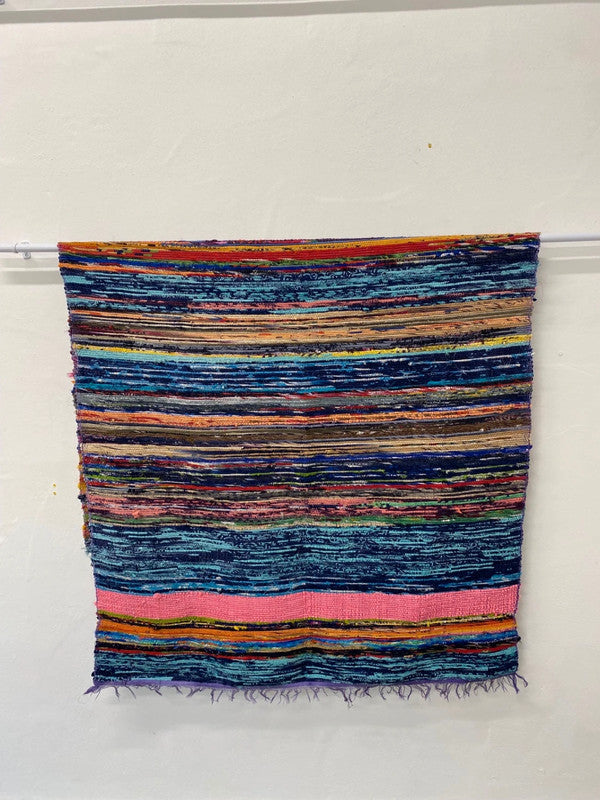 Fabulous Etsy Rag Rug floor Rug L-XL Multicoloured KB474