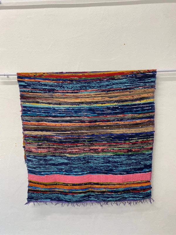 Fabulous Etsy Rag Rug floor Rug L-XL Multicoloured KB474