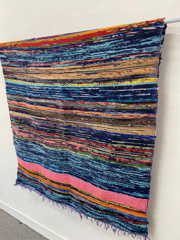 Fabulous Etsy Rag Rug floor Rug L-XL Multicoloured KB474