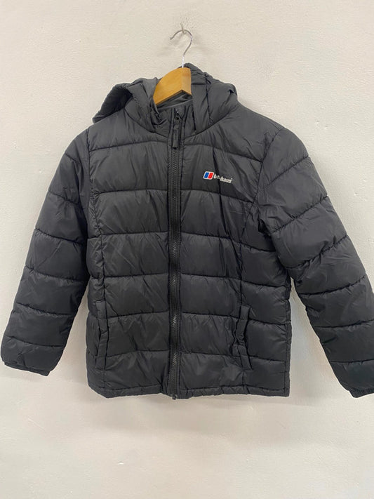 Fabulous Berghaus Puffer Jacket Age 11-12 Black SW461