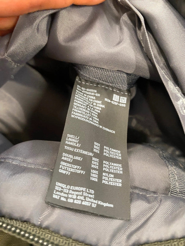 Fabulous Uniqlo Utility laptop Backpack One size Olive green KN474