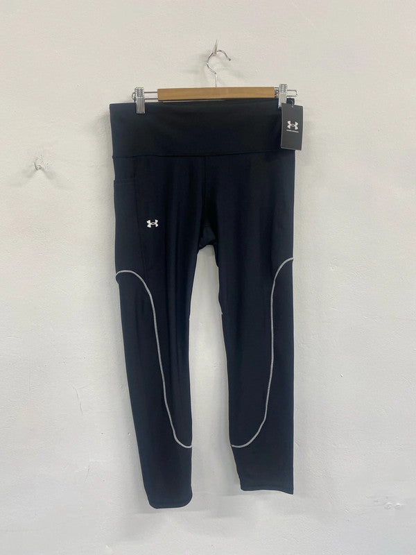 Fabulous Ladies gym Underarmour Novelty Ankle leggings UkL CS476