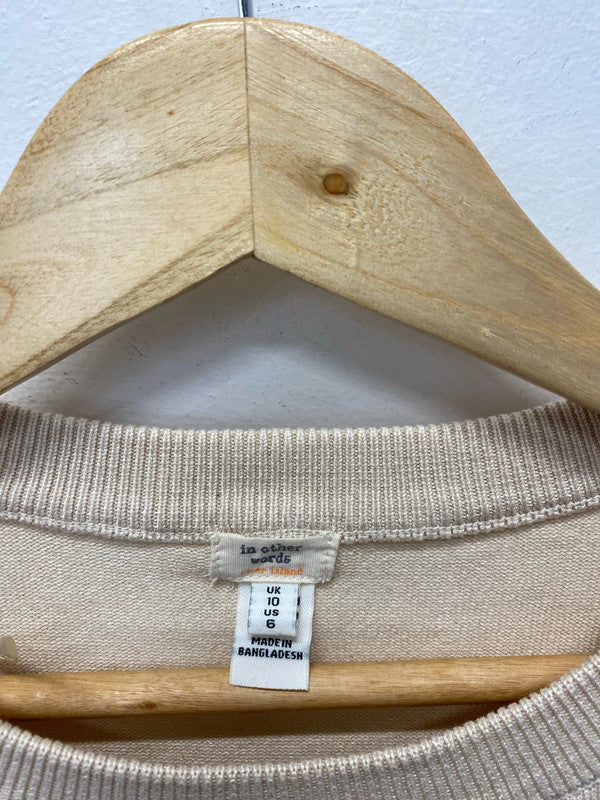 Fabulous Beige buscuit River Island Uk10 classic HDR01