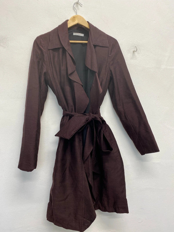Absolutely Stunning Ladies occasion outfit Uk10/12 Maroon brown Italian made by Siste’s HS001