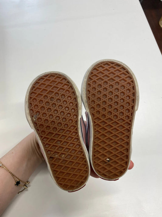 Vans Adorable Pastel Pink Trainers Girls 4 KM004