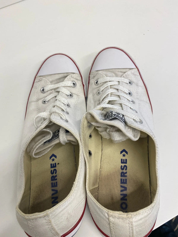 Fabulous Converse white flats UK6 classic pumps RF001
