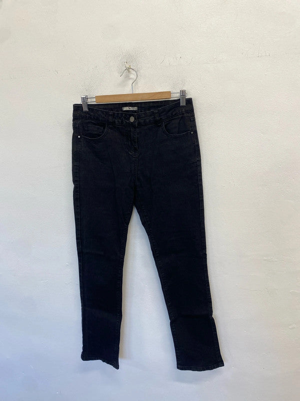 Lovely tu casual black jeans UK 10 r SW001