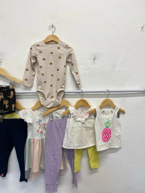 Gorgeous toddler baby bundle summer age 18-24 AL002 #12