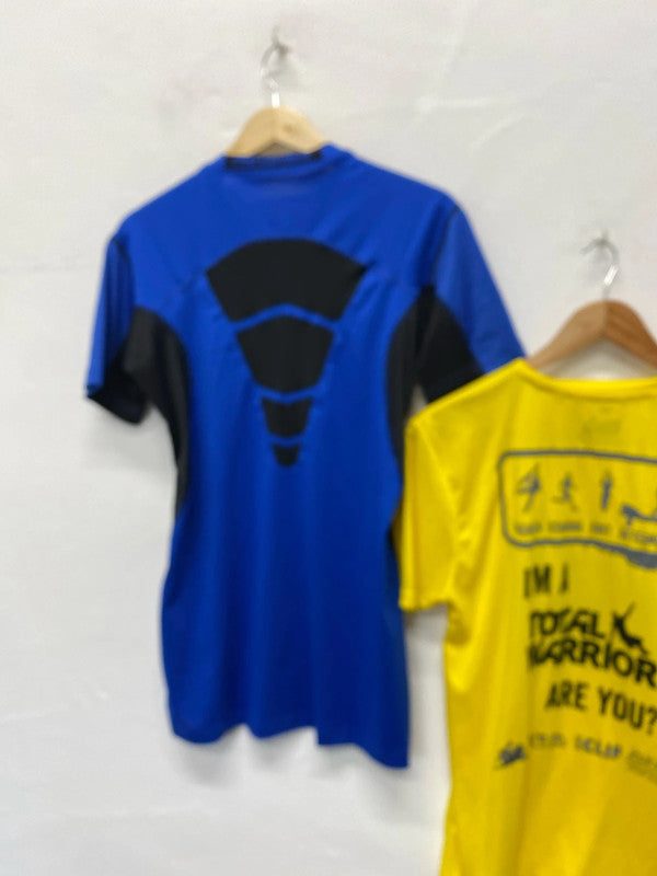 Nike pro Combat sports Top UkXL & total warrior top #6 NN001