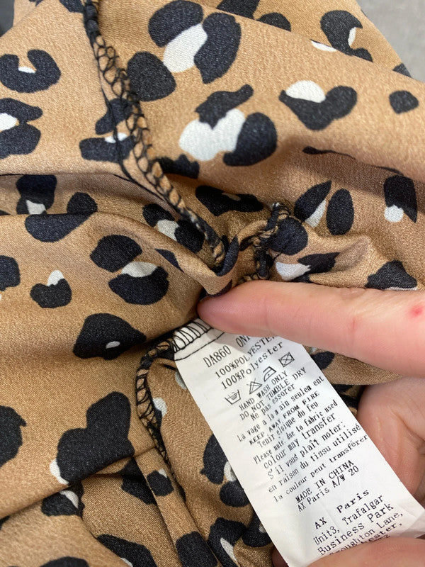 Fabulous AX Paris animal print Rara fun party Dress Uk8 LK009