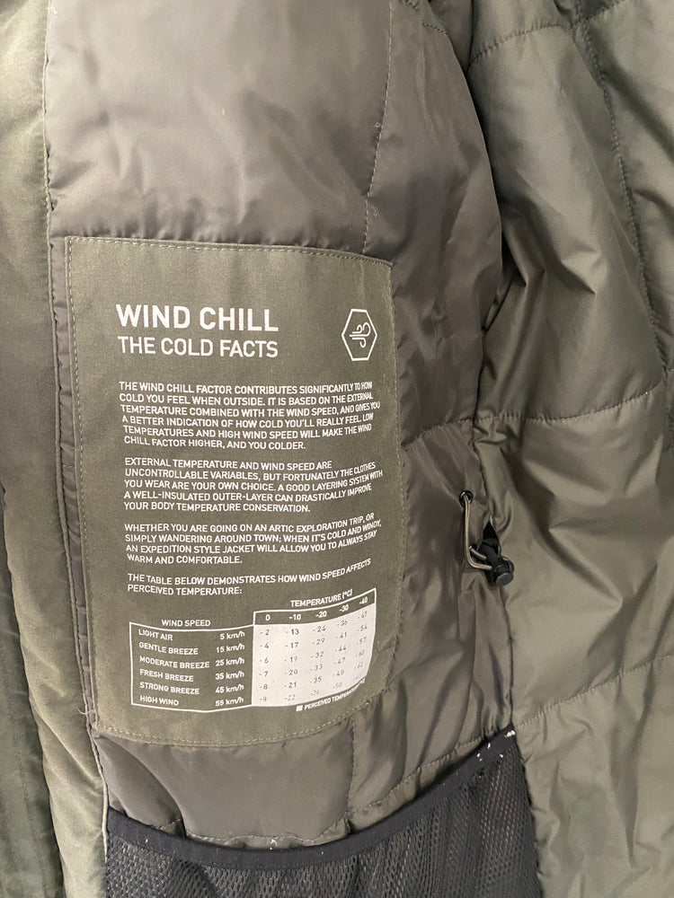 Super warm Helly Hansen expedition jacket S grey Primaloft RF001