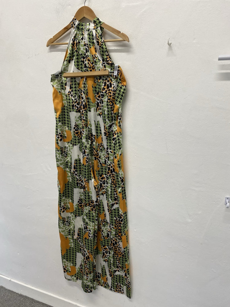 Fabulous Anonyme Designer Abstract Jumpsuit Uk10 SS002