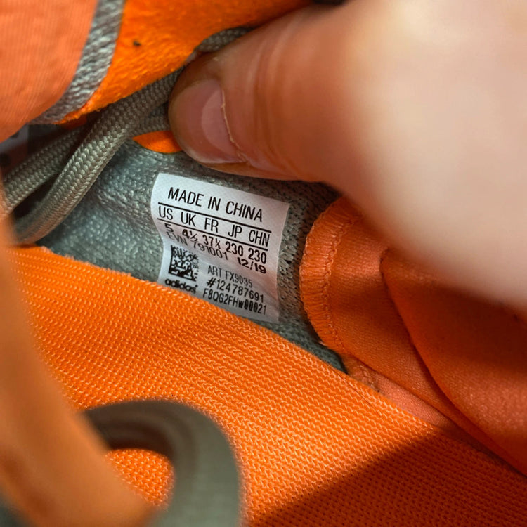 Fabulous Adidas Yeezy 350 V2 grey green uk4.5 YTH01