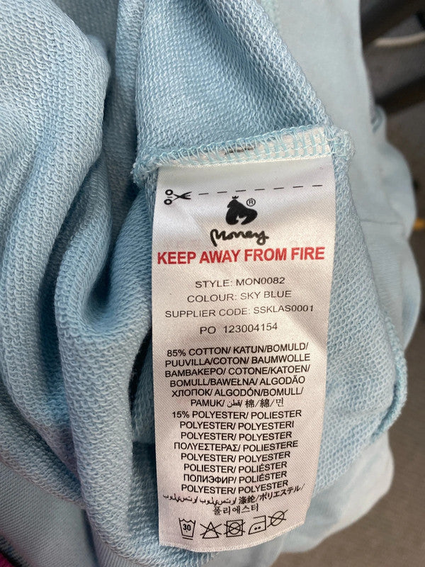 Fabulous Boys Jumper baby blue Money Age 14/15 AG006