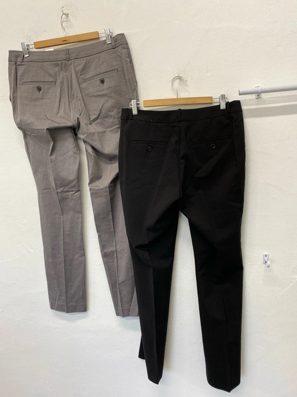 Fabullus Duo of Smart Formal trousers work or events Uk14 #32 KM003