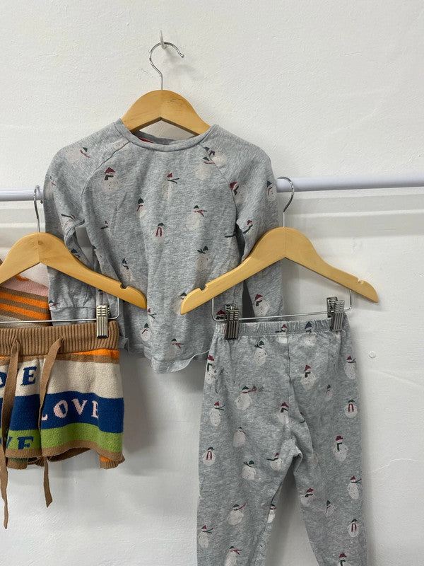 Boys 2-3 Years Cozy Cartoons Bundle Disney Polo Ralph Lauren & More #4 MD002