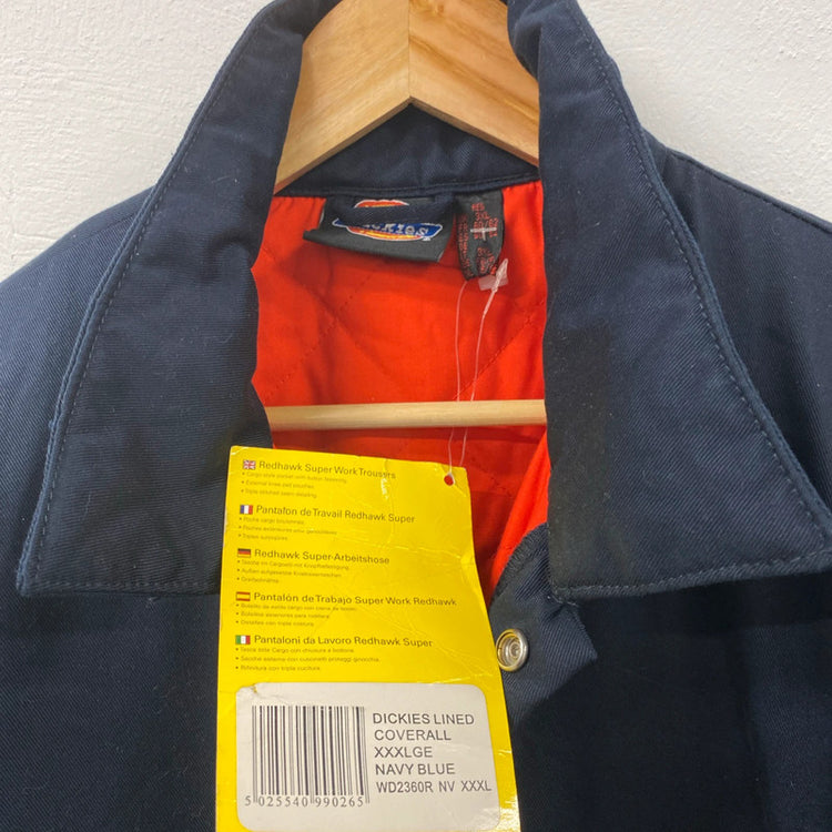Dickies lined boiler suit thermal duck XXXL navy LC