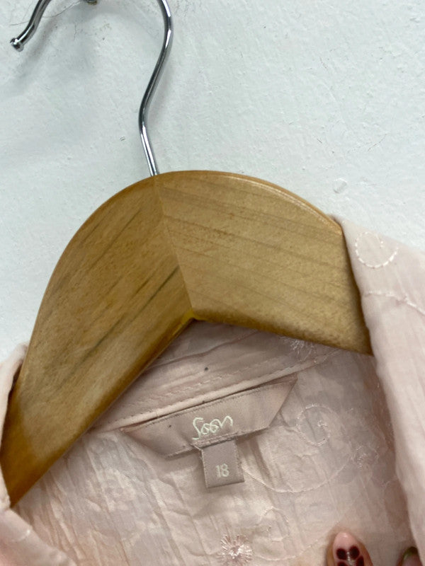 Lovely trio of shirts soon heritage papaya UK 16-18 #8 KW002