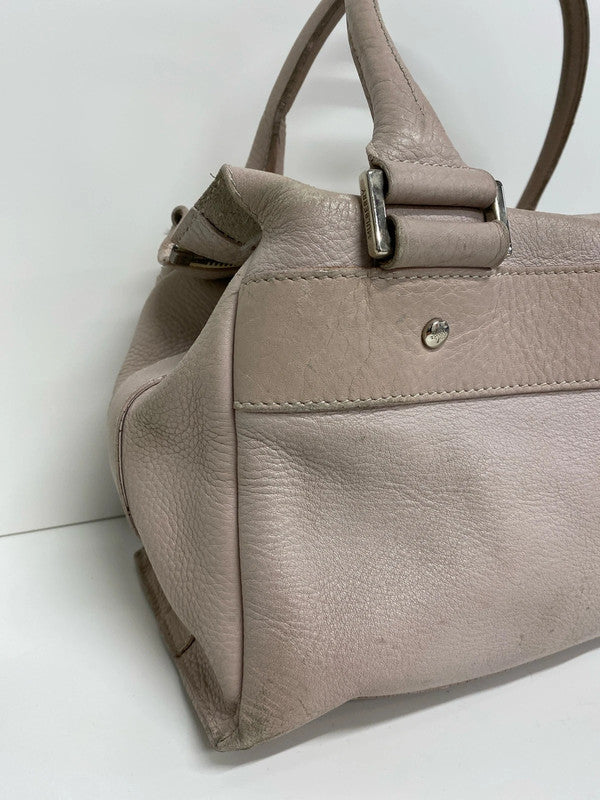 Fabulous super rare vintage Mulberry pink camera boxy handbag JP001