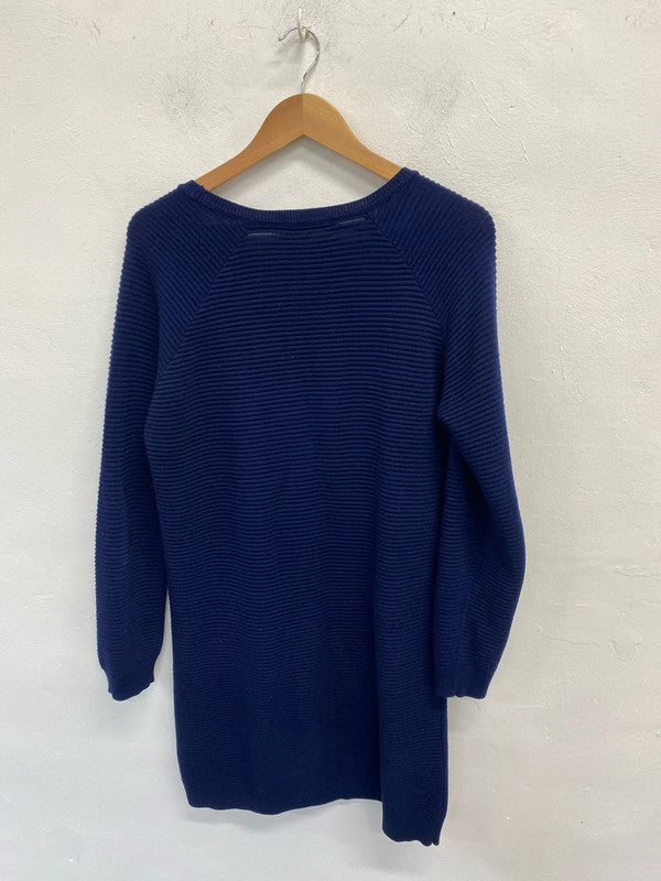 Lovely tu blue pocket mini dress UK 14 KS003