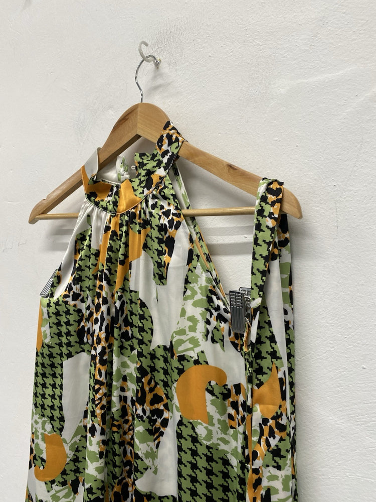 Fabulous Anonyme Designer Abstract Jumpsuit Uk10 SS002