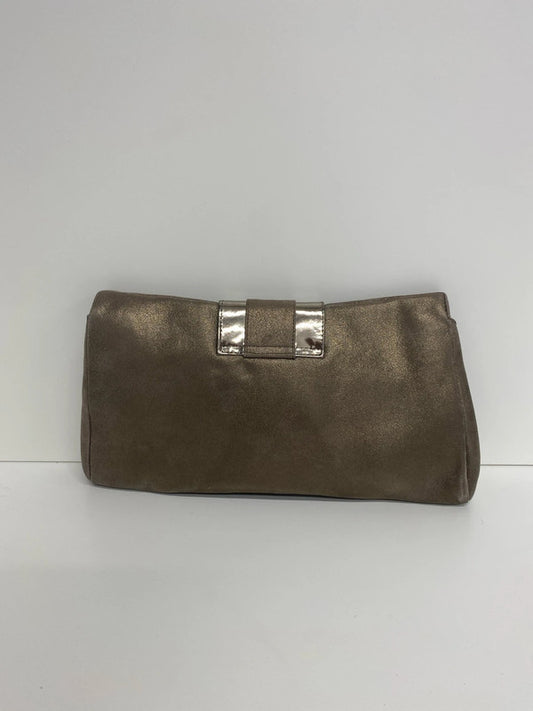 Lisa Kay Chic Gold Metallic Clutch KM005